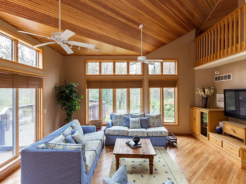 Photo of a family room