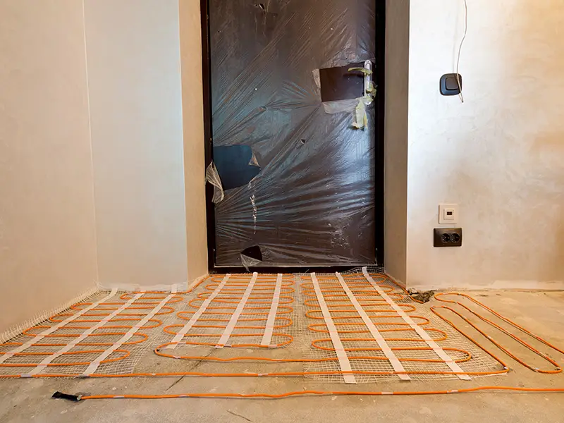 Heated Bathroom Floors
