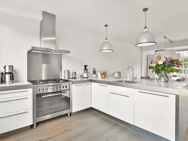 Photo of a modern kitchen